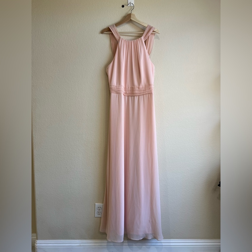 Bill Levkoff Bridesmaid formal prom petal pink‎ Dress 10